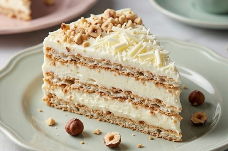 Torta Bijeli Egipat | Raskošna kremasta torta sa lešnicima