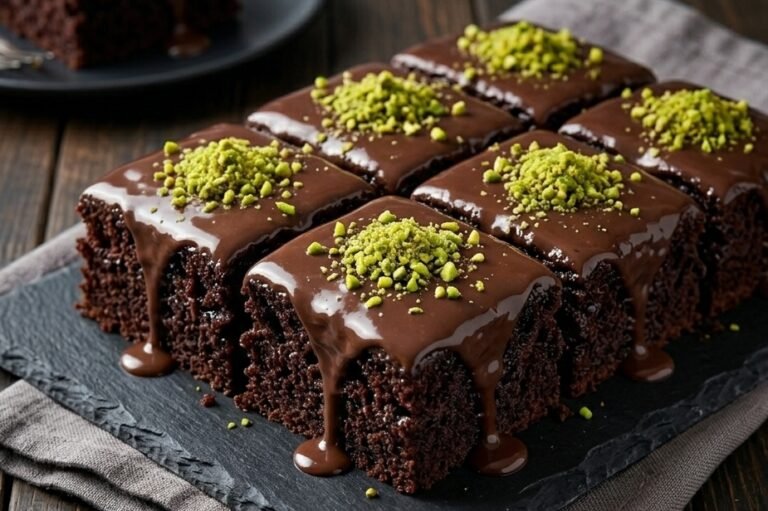 Turski Mokri Kolač (Islak Kek) | Najsočniji čokoladni desert na čaše