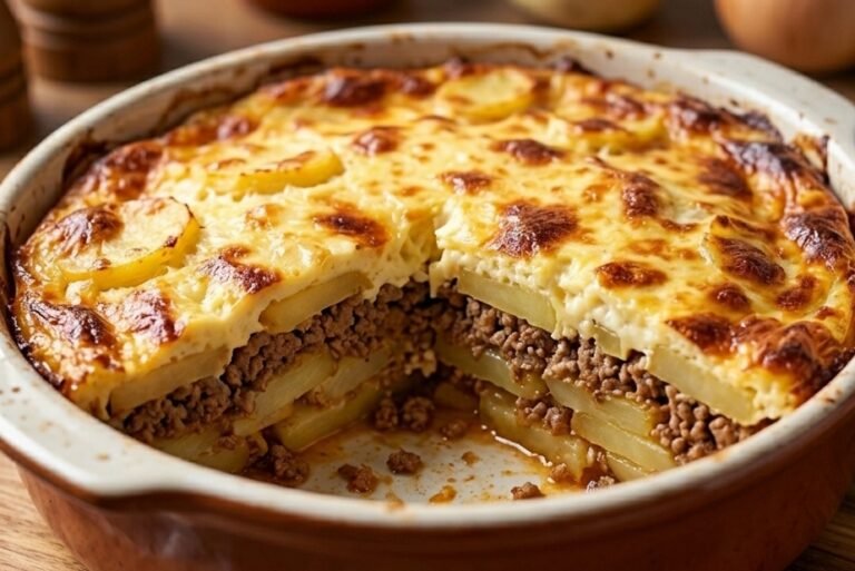Domaća Musaka sa Krompirom i Mesom | Tradicionalni sočni recept