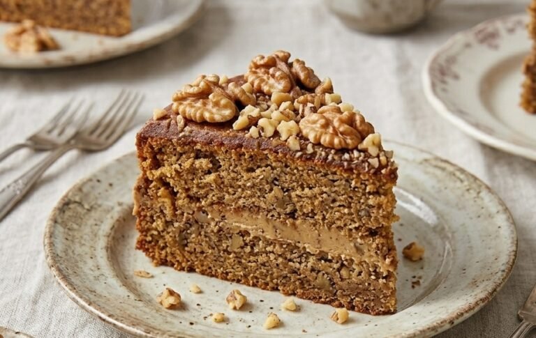 Torta sa Orasima | Starinski kremasti kolač sa orasima i čokoladom