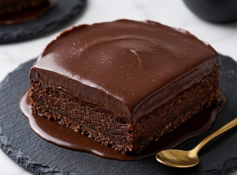 Čokoladna Torta Bez Pečenja | Brza i Sočna Keks Torta sa Ganašom