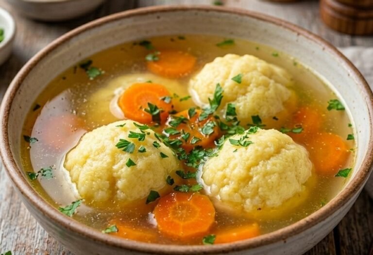 Domaća Pileća Supa sa Knedlama od Griza | Starinski Recept