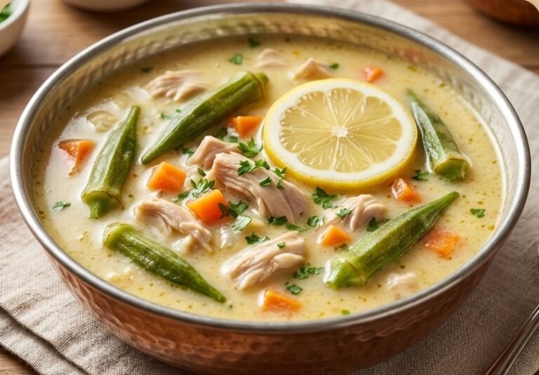 Begova Čorba Recept | Tradicionalna Bosanska Gusta Čorba sa Piletinom i Bamijom