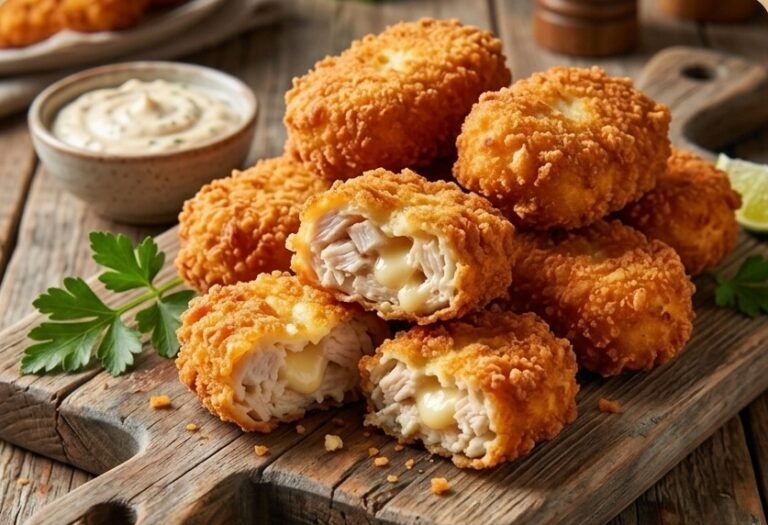 Pileći Uštipci sa Kačkavaljem Recept | Sočni i Hrskavi Zalogaji