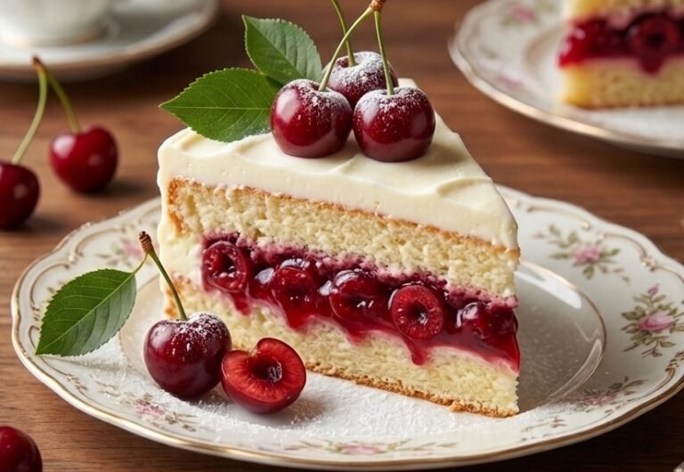 Fantazija s Višnjama Recept | Sočna Torta sa Višnjama i Mascarponeom