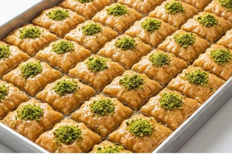 Tradicionalna baklava sa orasima i pistaćima | Zlatna kraljica dezerata