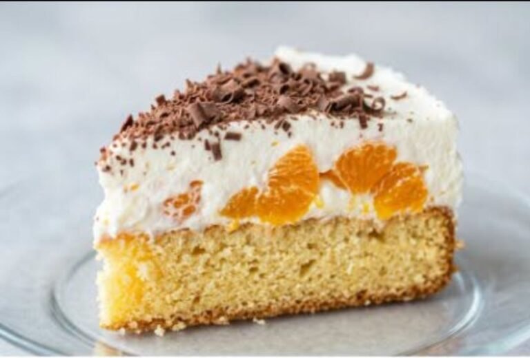 Torta sa Mandarinama | Osvežavajući voćni desert sa slatkom pavlakom