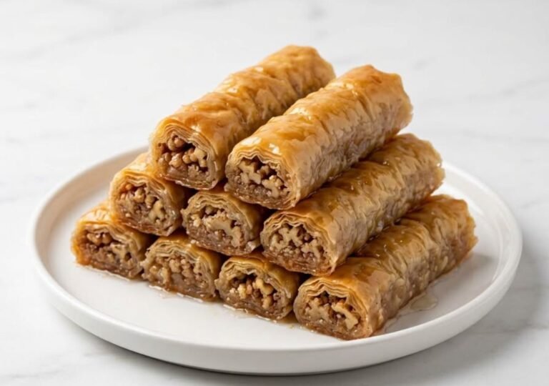 Domaća Rolana Baklava sa Orasima | Hrskavi i Sočni Starinski Recept