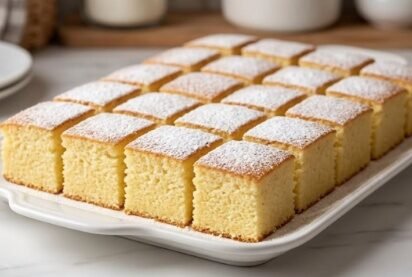 Sočne Griz Kocke Recept | Meki i Jednostavni Starinski Kolač sa Grizom