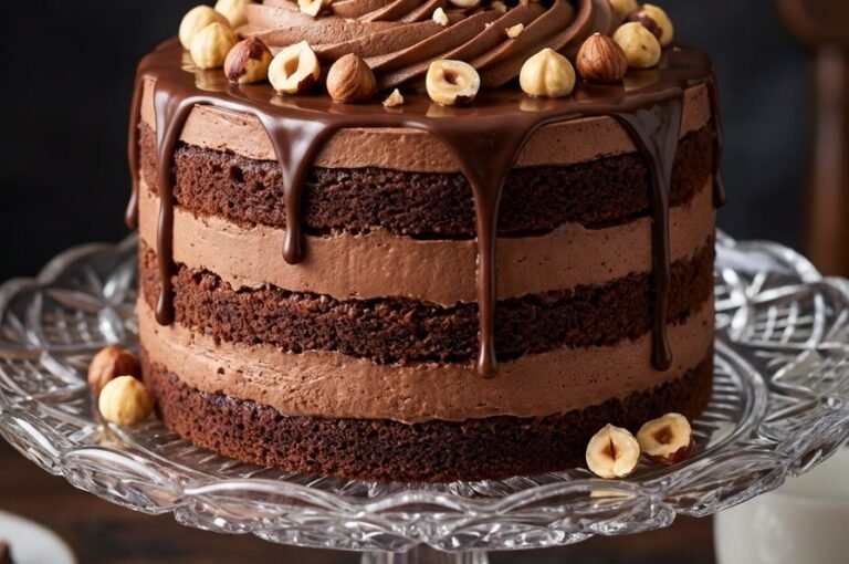 Recept za Omiljeni Slatkiš | Raskošna Čokoladna Torta sa Lešnicima