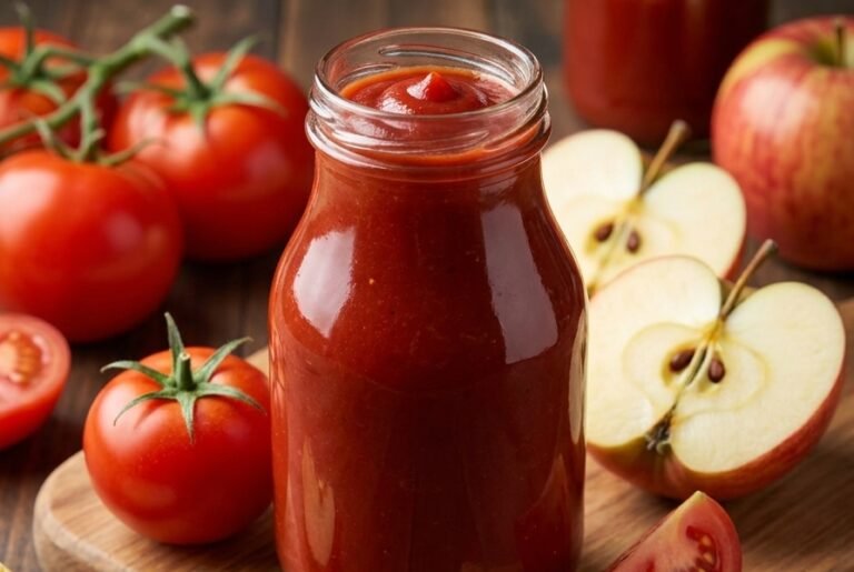 Domaći Kečap sa Jabukama Recept | Gusti i Sočni Sos od Paradajza