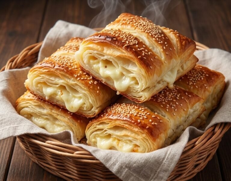Lisnate Rolnice sa Sirom Recept | Brzo Pecivo Koje Nestaje u Trenu