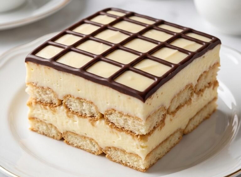 Torta Solarni Paneli Recept | Kremasti Kolač sa Keksom Bez Pečenja