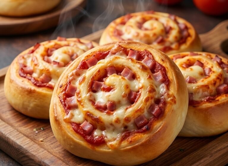 Najmekši Pica Pužići Recept | Sočne Rolnice sa Šunkom i Sirom