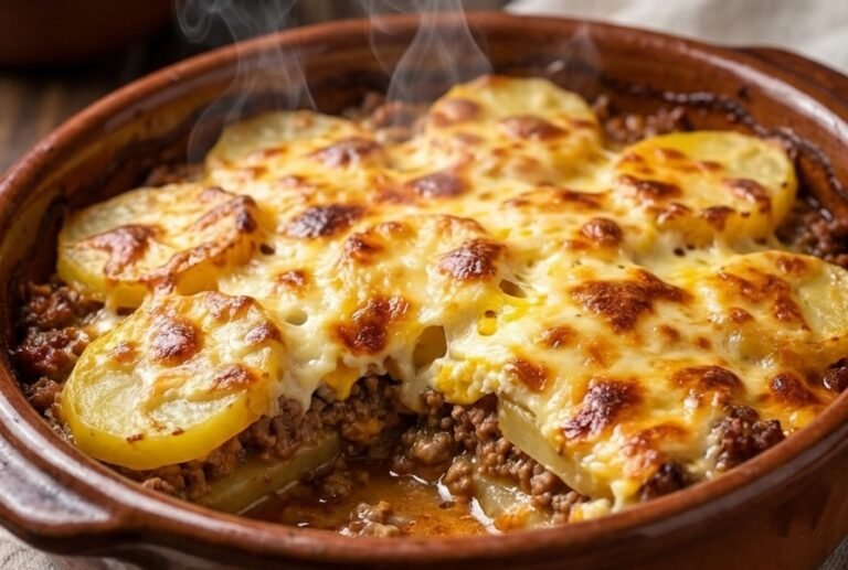 Domaća Musaka sa Mlevenim Mesom i Krompirom Recept | Sočni Ručak iz Rerne