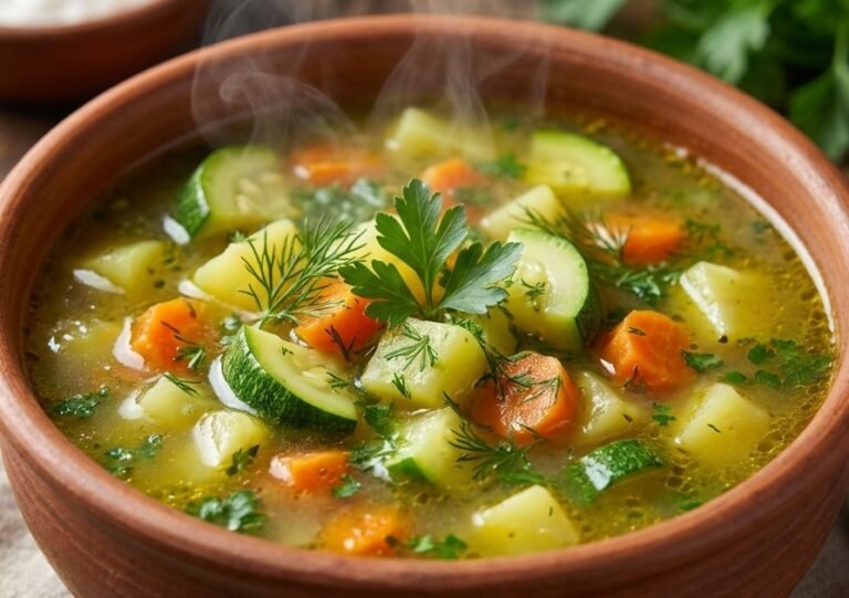 Posna Čorba od Tikvica Recept | Lagana i Zdrava Povrtna Čorba