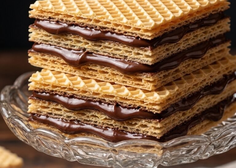 Čokoladne Oblande Recept | Domaći Kolač sa Čokoladom i Keksom