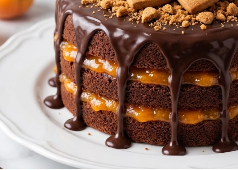 Torta Medeno Srce Recept | Posna Torta sa Džemom i Čokoladom