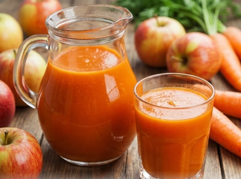 Domaći Sok od Jabuke i Šargarepe Recept | Prirodni Vitaminski Napitak