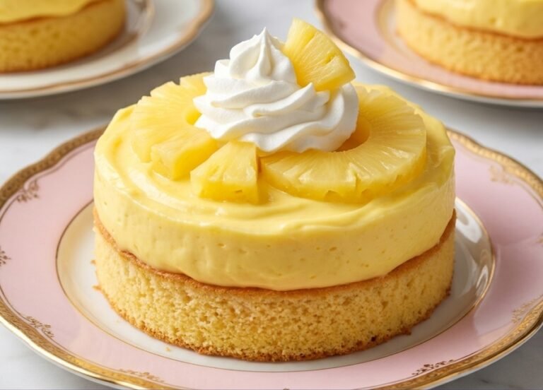 Ananas Kolač Recept | Osvežavajući Voćni Kolač sa Vanilom