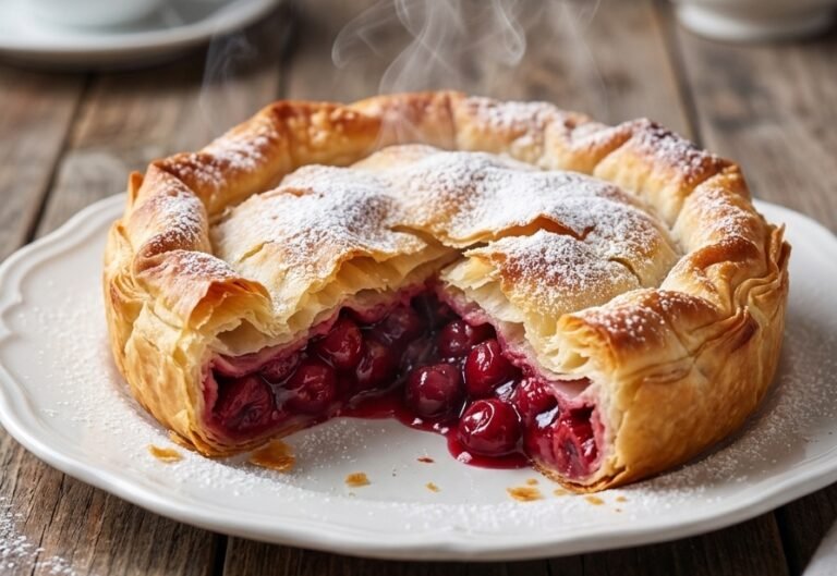 Pita sa Višnjama Recept | Sočna Domaća Pita sa Gotovim Korama