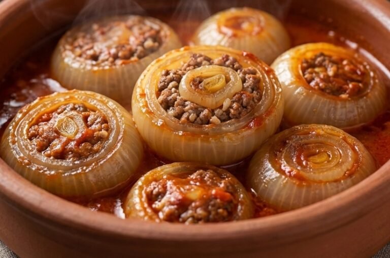 Sogan Dolma Recept | Tradicionalna Bosanska Jela sa Mlevenim Mesom i Lukom