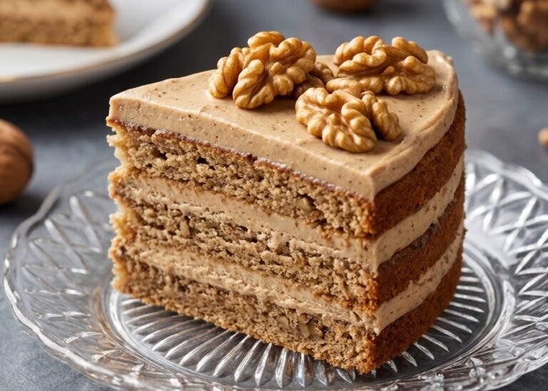 Sočni Kolač sa Orasima Recept | Tradicionalna Kremasta Torta sa Čokoladom