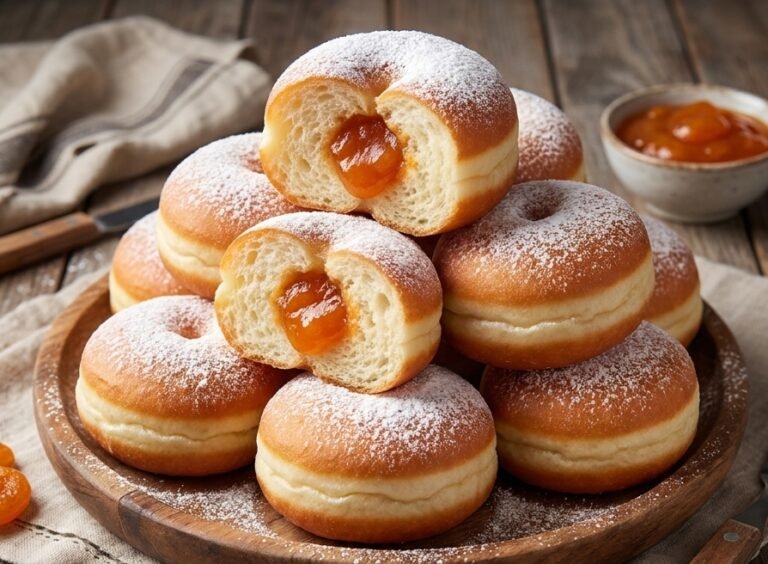 Domaće Krofne Recept | Meke i Vazdušaste Krofne sa Džemom