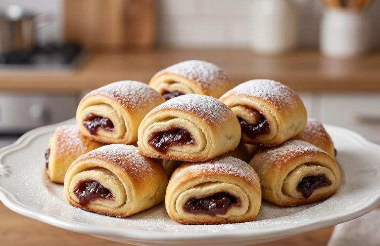 Mini Štrudlice sa Džemom od Šljiva Recept | Meke Domaće Štrudlice