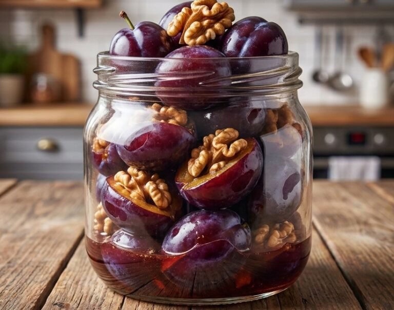 Šljive sa Orasima Recept | Starinsko Slatko od Šljiva za Zimnicu