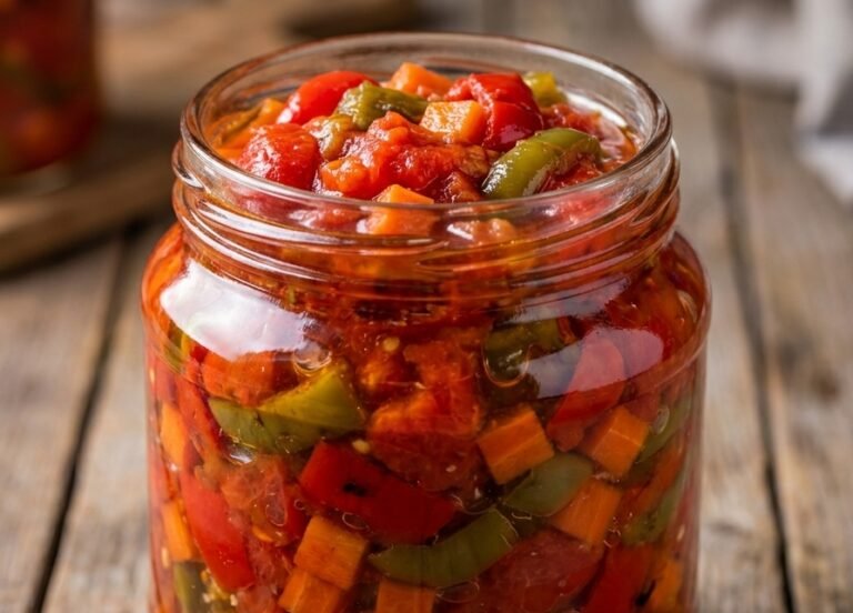 ovačka Salata Recept | Najukusnija Domaća Zimnica sa Paprikom i Šargarepom