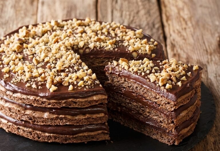 Reform Torta Recept | Klasik sa Orasima i Čokoladnim Filom
