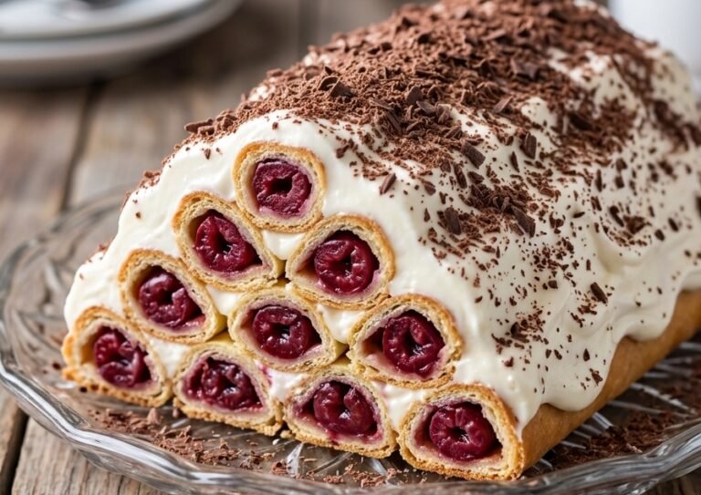Monastyrka Izba Kolač Recept | Manastirska Koliba sa Višnjama