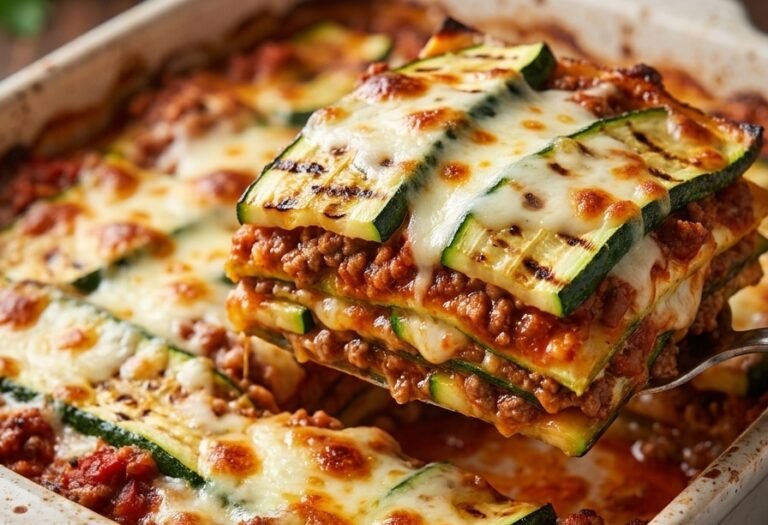 Lasagna od Tikvica Recept | Zdrava i Sočna Lazanja bez Testenine