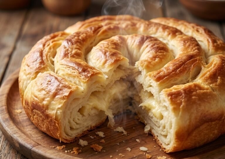 Maslenica Pogača Recept | Lisnata i Sočna Domaća Pogača sa Puterom