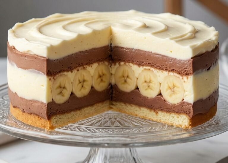 Kremisimo sa Bananama Recept | Kremasta Torta sa Keksom Bez Pečenja