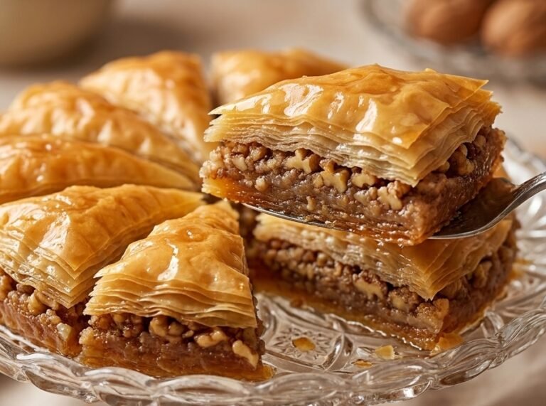 Baklava s Orasima Recept | Tradicionalna Sočna Domaća Baklava sa Agdom