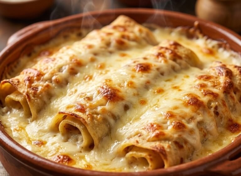 Zapečene Palačinke sa Sirom Recept | Kremasti Domaći Ručak iz Rerne