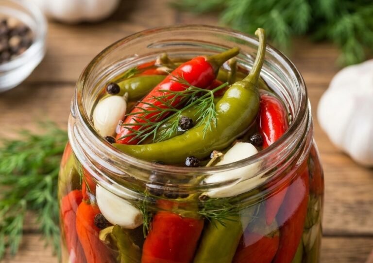 Kisele Feferone Recept | Hrskave i Ljute Feferone u Tegli za Zimnicu