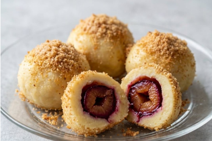 Domaće Knedle sa Šljivama Recept | Sočni i Mekani Gomboci