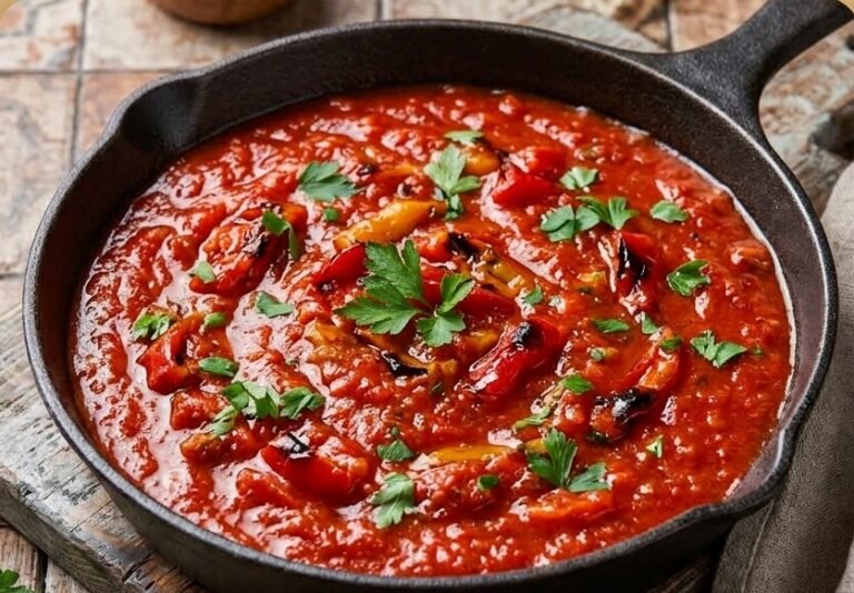 Paradajz i Paprika Sos Recept | Domaći Aromatični Umak za Jela i Zimnicu