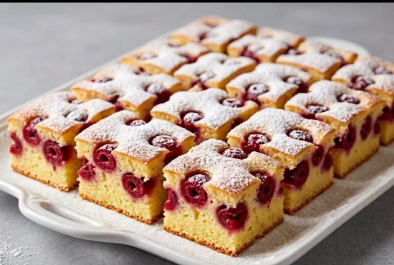 Sočni Kolač sa Višnjama Recept | Tradicionalni Brzi Domaći Kolač