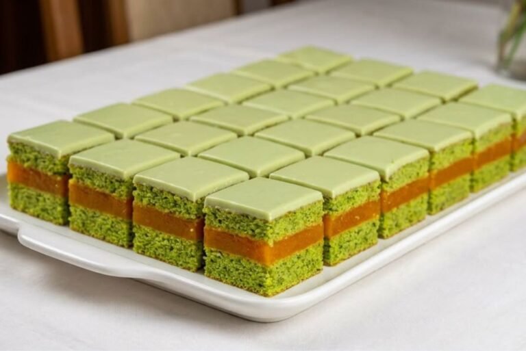 Pistać Kajsija Kocke Recept | Kremasti Kolač sa Pistaćima i Kajsijama