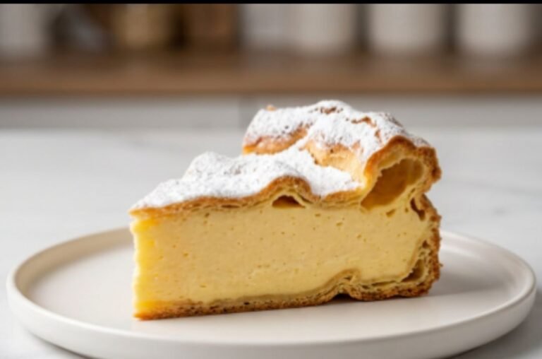 Snežna Karpatka Recept | Kremasti Kolač sa Vanila Kremom i Choux Testom