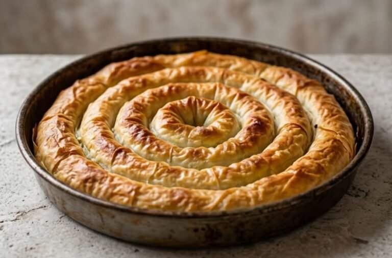 Domaća Pita sa Prazilukom i Sirom Recept | Hrskava Pita u Spirali