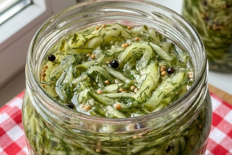 Kiseli cepkani krastavci – Savršena zimska salata od kornišona i mirođije