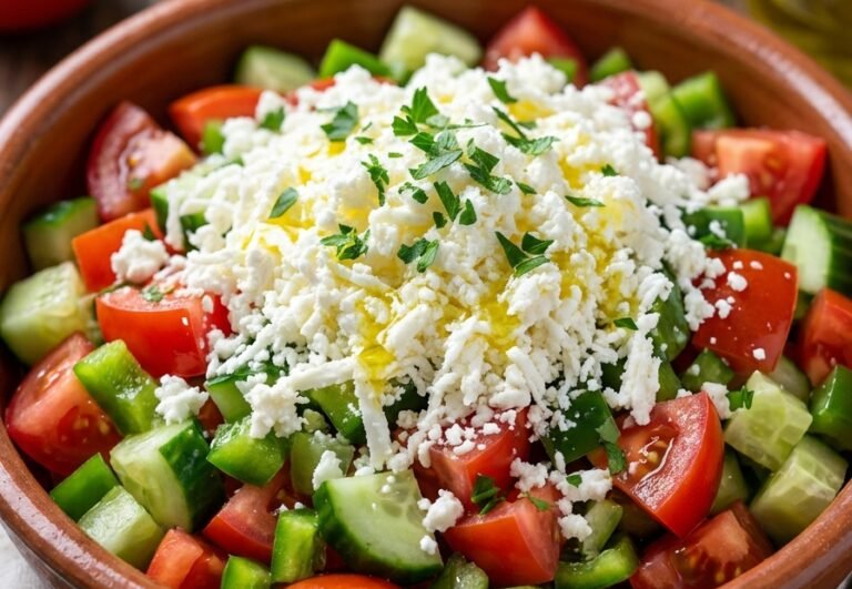 Osvežavajuća šopska salata – Tradicionalni balkanski specijalitet za sve prilike