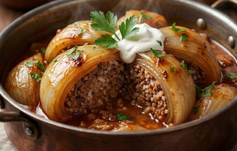 Sogan dolma – Tradicionalni, sočni specijalitet od punjenog crnog luka