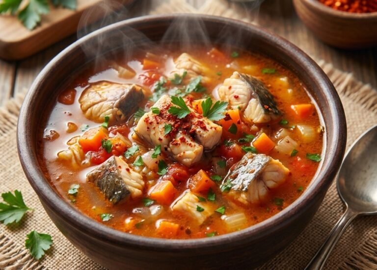 Posna riblja čorba – Tradicionalna, bogata i aromatična čorba od rečne ribe
