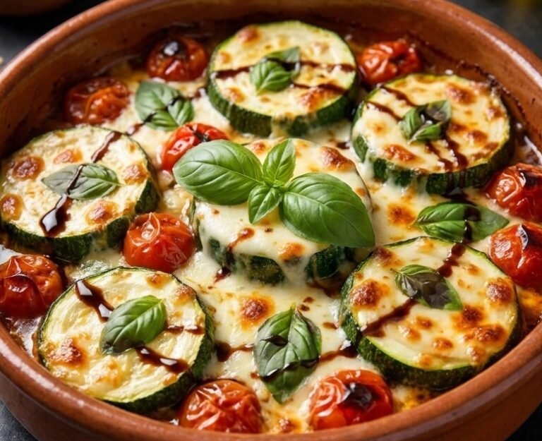 Zapečene tikvice s mocarelom – Sočan, lagan i kremast mediteranski specijalitet iz rerne